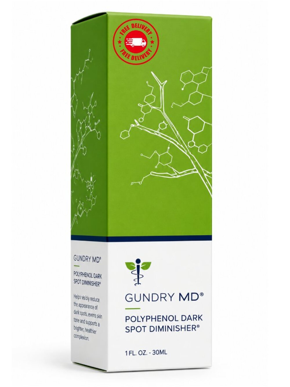 Gundry MD Polyphenol Dark Spot Diminisher Serum 1oz - New in Box, Sealed!